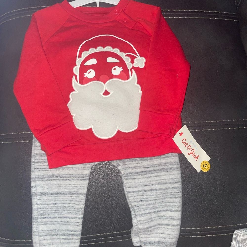 Cat and jack unisex Christmas 2pc set